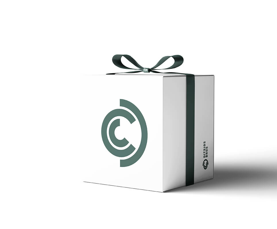 A box of luxury fur garment